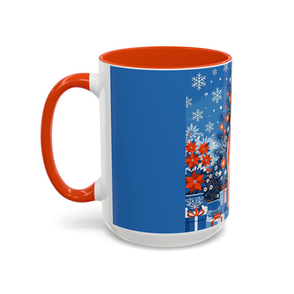 🎋❄️ The Winter Lantern Celebration Colorful Mug – Elegant Asian Christmas Fantasy