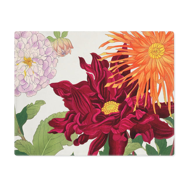 Dahlia Flower by Tanigami Kônan Placemat, 1pc