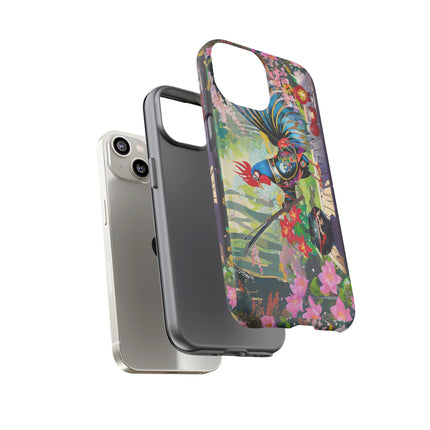 Cyberpunk Rooster Phone Cases