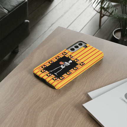 Candy Corn Skeleton Phone Cases