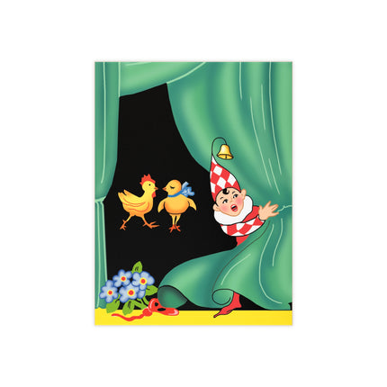Easter Elf's Whimsy Ceramic Tile