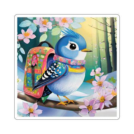 Baby Bluebird Kiss-Cut Stickers (4 Sizes)