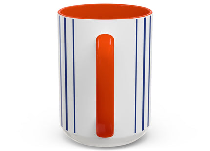 Snowman in Falling Snow Colorful Mugs (11oz, 15oz)