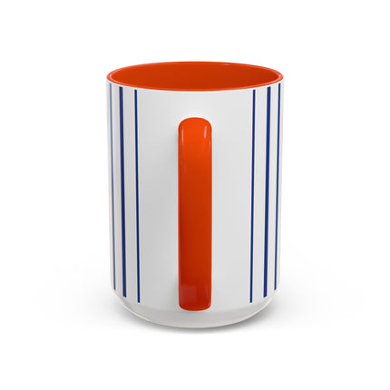 Snowman in Falling Snow Colorful Mugs (11oz, 15oz)