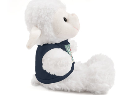 Candy Cane Timekeeper Bunny Stuffed Animals with Tee