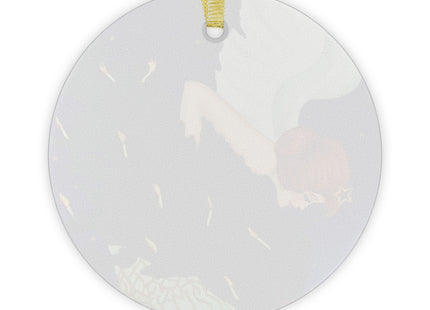 The Christmas Angel Glass Ornament