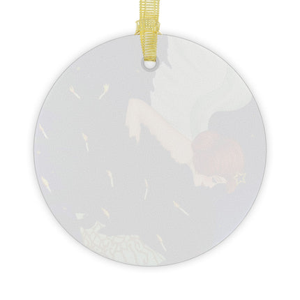 The Christmas Angel Glass Ornament