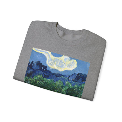 Olive Trees by Vincent Van Gogh Unisex Heavy Blend™ Crewneck Sweatshirt