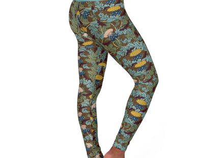 Thistles by Maurice Pillard Verneuil High Waisted Yoga Leggings (AOP)
