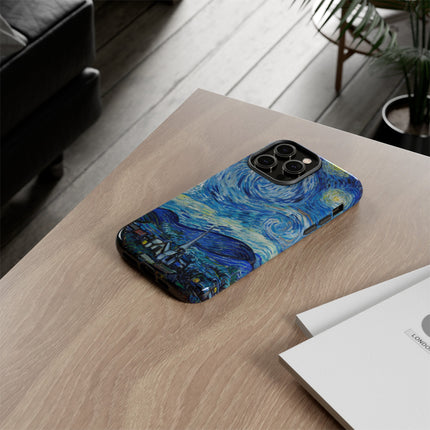 The Starry Night by Vincent Van Gogh Phone Cases