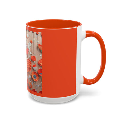 Poppy Fairy Colorful Mugs (11oz, 15oz)