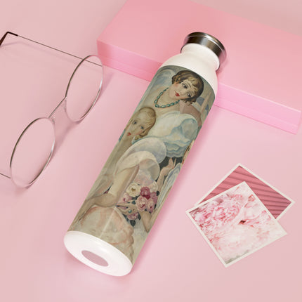 Les Femmes Fatales by Gerda Wegener Slim Water Bottle