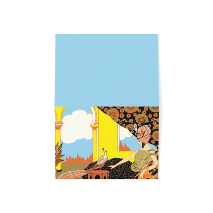Glimpses of Opulence by Ezio Anichini Greeting Cards (1, 10, 30, and 50pcs)