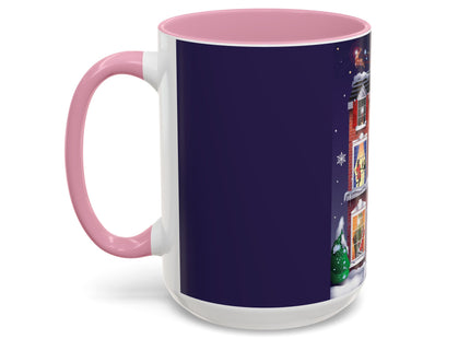 A Christmas Eve Celebration Colorful Mugs (11oz, 15oz)