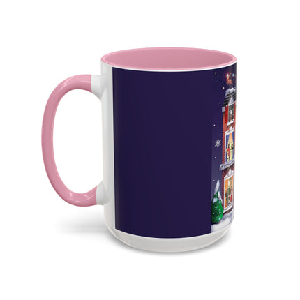 A Christmas Eve Celebration Colorful Mugs (11oz, 15oz)