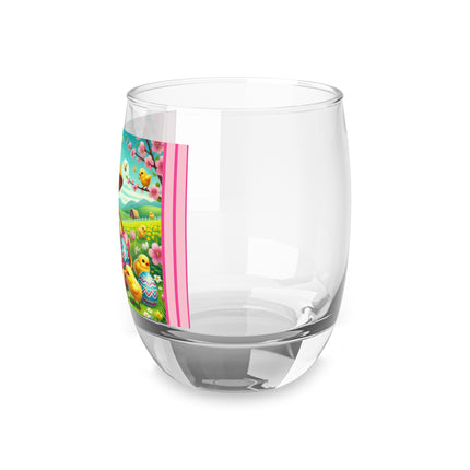Geisha Kitten’s Easter Delight Whiskey Glass