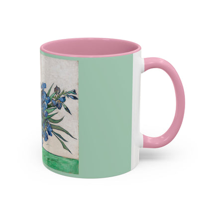 Irises by Vincent Van Gogh Colorful Mugs (11oz, 15oz)