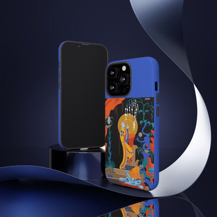 Mystic Oracle Phone Case – Sacred Glow & Eternal Grace
