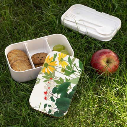 Clerodendrum & Rudbeckia by Tanigami Kônan Bento Lunch Box