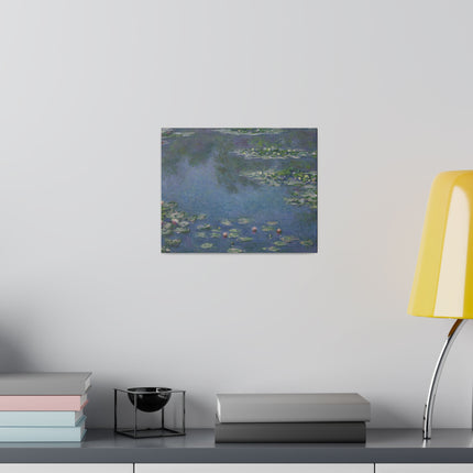 Water Lilies by Claude Monet Matte Canvas, Stretched, 0.75"