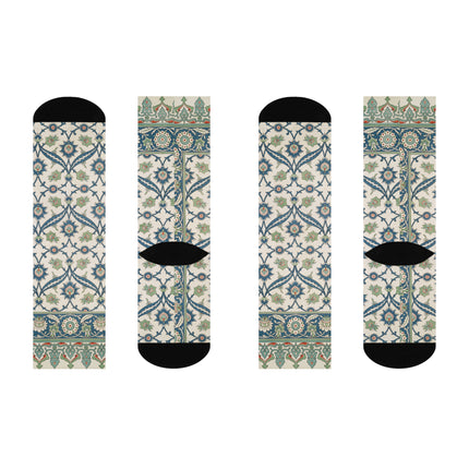 Arabesques by Émile Prisse d'Avennes Cushioned Crew Socks