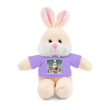 Santa's Joyful Night Stuffed Animals with Tee