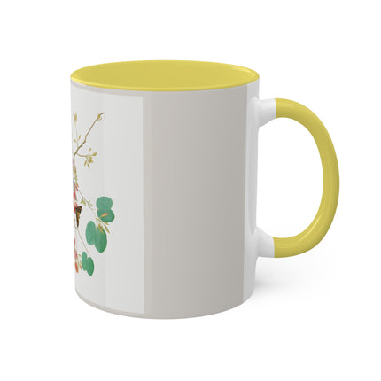 Orange-Headed Ground Thrush by Shaikh Zain al–Din Colorful Mugs, 11oz