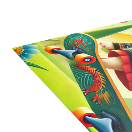 Dragon Dance on Wheels Postcard Bundles (envelopes included) - Bundles of 10, 30, 50 Pieces