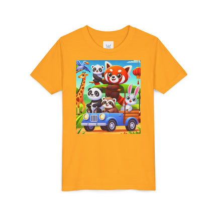 Safari Friends on the Move Youth Short Sleeve Tee