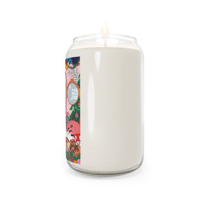 🎀🎄 Christmas Morning In The Rose Parlor Scented Soy Candle – Art Deco Holiday Fantasy
