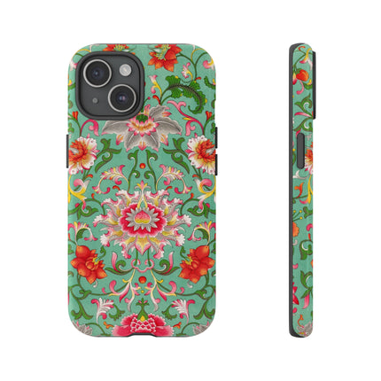 Colorful Floral Pattern by Owen Jones Phone Cases