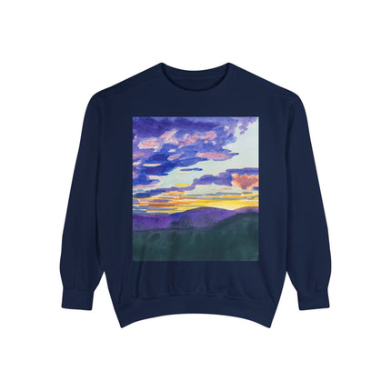 Naturstudie XII by Karl Wiener Garment-Dyed Sweatshirt