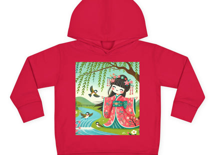 Sparrow Dance Geisha Fairy Toddler Pullover Fleece Hoodie
