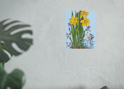 Daffodil Fairy Fine Art Posters