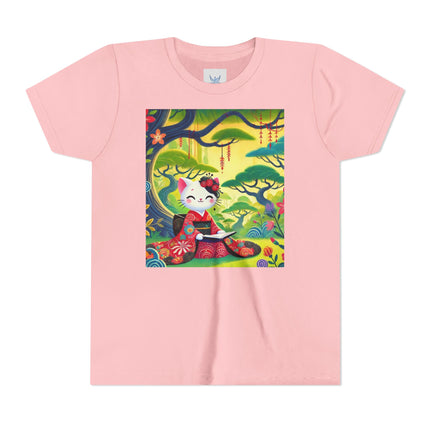 A Kitten’s Spring Tale Youth Short Sleeve Tee
