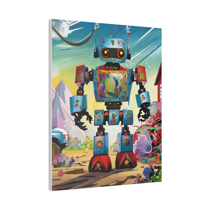 The Rusty Robot Matte Canvas, Stretched, 0.75"