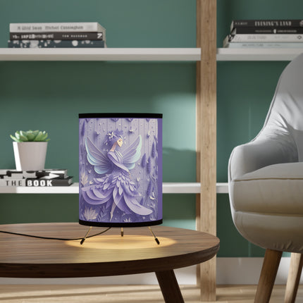 Lavender Fairy Tripod Lamp