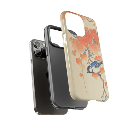 Japanese Bird and Branch by Ohara Koson Phone Cases