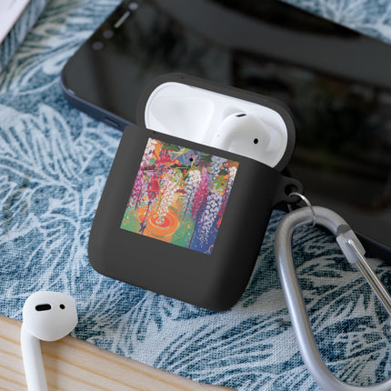 Golden Wisteria Elegance AirPods and AirPods Pro Case