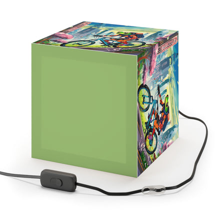Cyberpunk Frog Light Cube Lamp