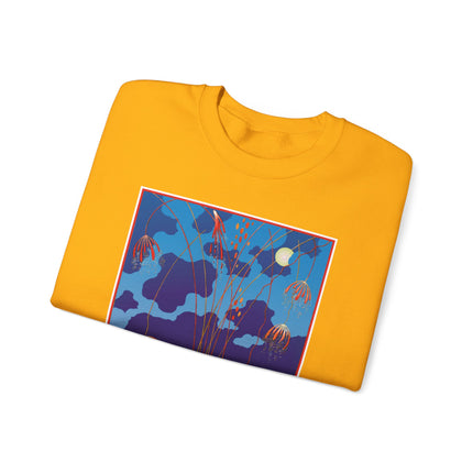 Fireworks in Venice by George Barbier Heavy Blend™ Crewneck Sweatshirt