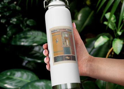 Pompeii Wall Pl.20 by Victor Steeger Copper Vacuum Insulated Bottle, 22oz