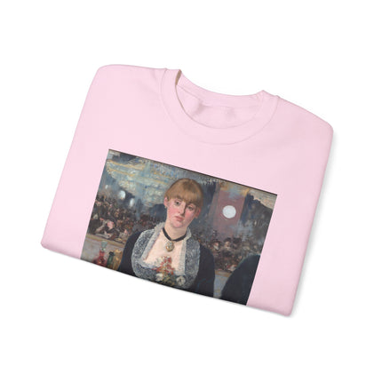A Bar at the Folies-Bergère by Edouard Manet Heavy Blend™ Crewneck Sweatshirt