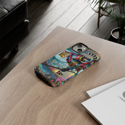 Cyberpunk Leopard Phone Cases