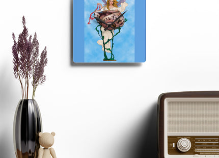 Enchanting Serenity Acrylic Wall Clock