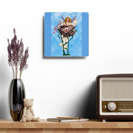 Enchanting Serenity Acrylic Wall Clock