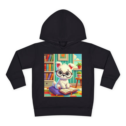 Little Scholar Pup Toddler Pullover Fleece Hoodie