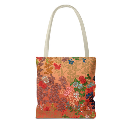 Japanese Flower Pattern by G.A. Audsley Tote Bag (AOP)