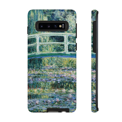 Water Lilies and Japanese Bridge by Claude Monet Phone Cases