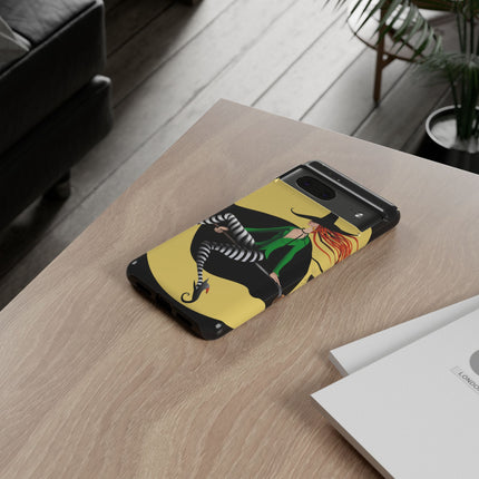 A Witch’s Moonlit Flight Phone Cases